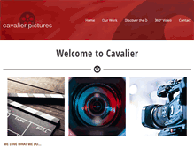 Tablet Screenshot of cavalierpictures.com